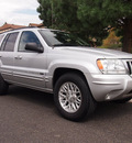 jeep grand cherokee 2004 silver suv ltd 4x4 v8 leather gasoline 8 cylinders 4 wheel drive automatic 80012