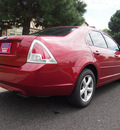 ford fusion 2006 maroon sedan 5spd only 77k gasoline 4 cylinders front wheel drive 5 speed manual 80012