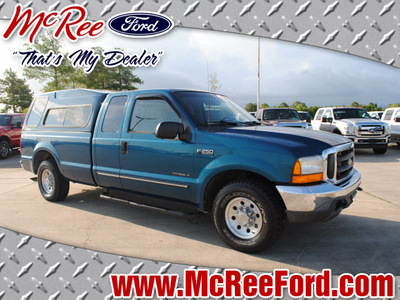 ford f 250 2000 dk  green xlt diesel v8 rear wheel drive automatic with overdrive 77539