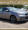 lexus ct200h 2012 gray hatchback ct hybrid 4 cylinders front wheel drive automatic 77074