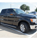 ford f 150 2011 black c c lariat flex fuel 8 cylinders 2 wheel drive automatic 77505