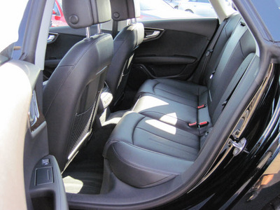 audi a7 2013 black hatchback 3 0t quattro premium plus gasoline 6 cylinders all whee drive 8 speed 46410
