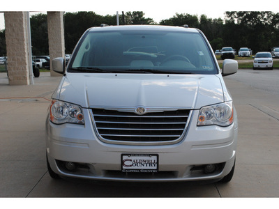 chrysler town and country 2009 silver van touring gasoline 6 cylinders front wheel drive automatic 77836