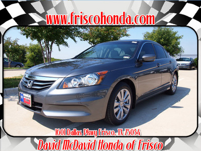 honda accord 2012 dk  gray sedan ex l gasoline 4 cylinders front wheel drive automatic 75034