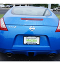 nissan 370z 2009 blue coupe gasoline 6 cylinders rear wheel drive automatic 78757