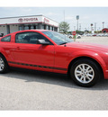 ford mustang 2008 red coupe gasoline 6 cylinders rear wheel drive automatic 76543