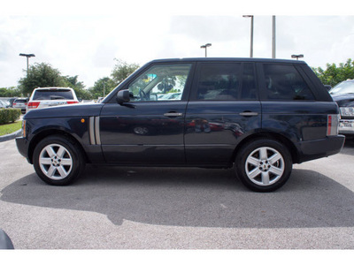 land rover range rover 2003 lt  blue suv hse gasoline 8 cylinders all whee drive automatic 33157