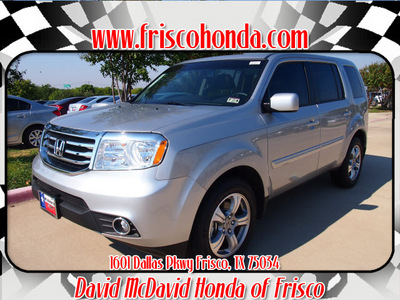 honda pilot 2012 silver suv ex l w dvd gasoline 6 cylinders front wheel drive automatic 75034