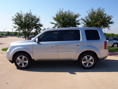 honda pilot 2012 silver suv ex l w dvd gasoline 6 cylinders front wheel drive automatic 75034