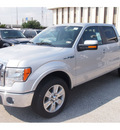 ford f 150 2012 silver lariat flex fuel 8 cylinders 2 wheel drive automatic 77074