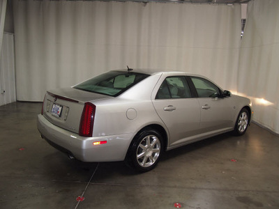 cadillac sts 2007 silver sedan v6 gasoline 6 cylinders automatic 76108