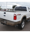 ford f 350 super duty 2012 white king ranch biodiesel 8 cylinders 4 wheel drive automatic 78572