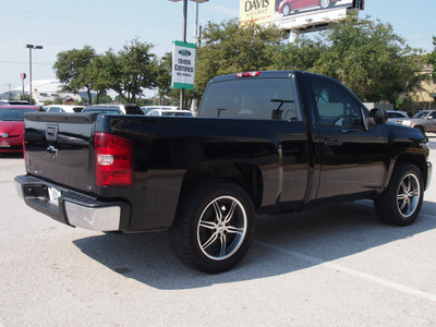 chevrolet silverado 1500 2010 black work truck flex fuel 8 cylinders 2 wheel drive automatic 76011