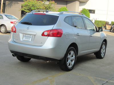 nissan rogue 2008 silver suv sl gasoline 4 cylinders front wheel drive shiftable automatic 77074