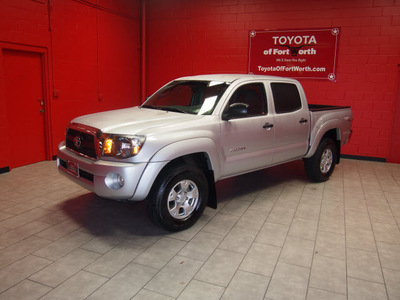 toyota tacoma 2011 silver prerunner v6 gasoline 6 cylinders 2 wheel drive automatic 76116