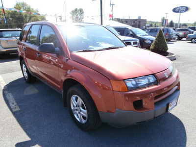 saturn vue 2003 orange suv gasoline 4 cylinders dohc all whee drive automatic 13502