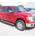 ford f 150 2012 red xlt gasoline 6 cylinders 2 wheel drive automatic 77074