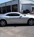 chevrolet camaro 2010 silver coupe lt gasoline 6 cylinders rear wheel drive automatic 75672