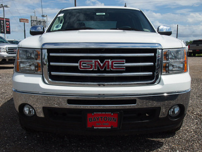 gmc sierra 1500 2012 white sle 8 cylinders automatic 77521