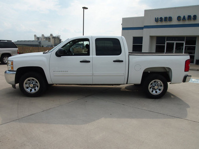 chevrolet silverado 1500 2012 white lt flex fuel 8 cylinders 2 wheel drive automatic 78155