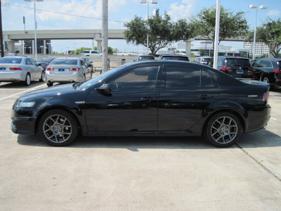 acura tl 2008 black sedan type s gasoline 6 cylinders front wheel drive shiftable automatic 77074