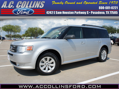 ford flex 2010 silver suv se gasoline 6 cylinders front wheel drive 6 speed automatic 77505