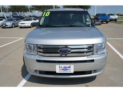 ford flex 2010 silver suv se gasoline 6 cylinders front wheel drive 6 speed automatic 77505