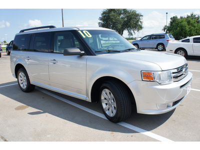 ford flex 2010 silver suv se gasoline 6 cylinders front wheel drive 6 speed automatic 77505