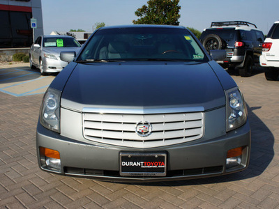 cadillac cts 2006 gray sedan gasoline 6 cylinders rear wheel drive automatic 76087