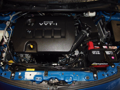 toyota corolla 2009 blue sedan le gasoline 4 cylinders front wheel drive automatic 76116
