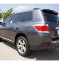 toyota highlander 2012 gray suv limited gasoline 6 cylinders front wheel drive automatic 76116