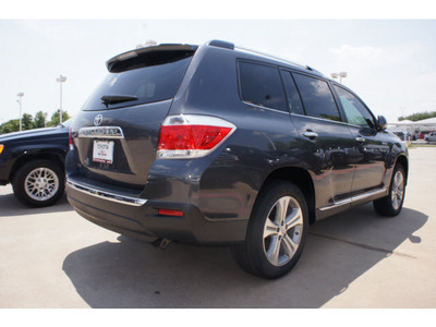 toyota highlander 2012 gray suv limited gasoline 6 cylinders front wheel drive automatic 76116