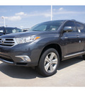toyota highlander 2012 gray suv limited gasoline 6 cylinders front wheel drive automatic 76116