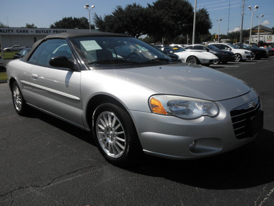 chrysler sebring 2005 silver touring gasoline 6 cylinders front wheel drive automatic 34474