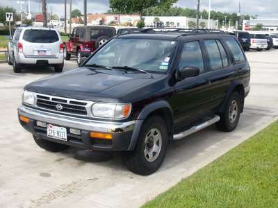 nissan pathfinder 1997 black suv se gasoline 6 cylinders 4 wheel drive automatic 77090