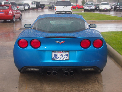 chevrolet corvette 2008 blue hatchback gasoline 8 cylinders rear wheel drive automatic 77090