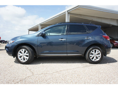 nissan murano 2011 blue 6 cylinders automatic 76543