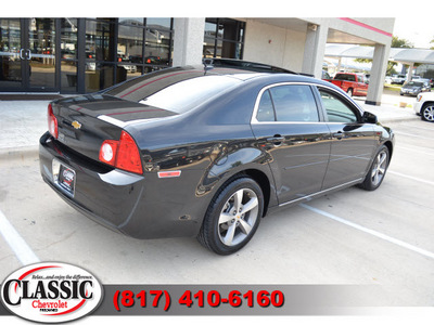 chevrolet malibu 2011 black sedan lt gasoline 4 cylinders front wheel drive automatic 76051