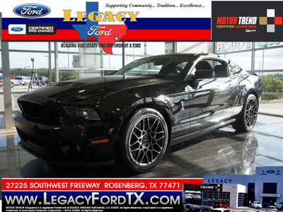 ford shelby gt500 2013 black coupe gt500 gasoline 8 cylinders rear wheel drive standard 77471