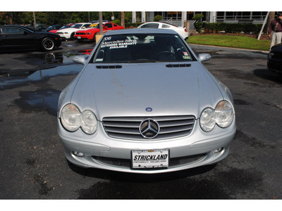 mercedes benz sl500 2006 silver gasoline 8 cylinders rear wheel drive automatic with overdrive 77581