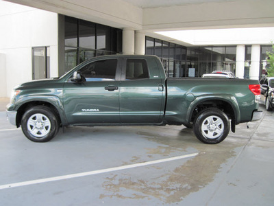 toyota tundra 2008 lt  green sr5 gasoline 8 cylinders 2 wheel drive automatic with overdrive 77477