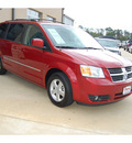 dodge grand caravan 2010 dk  red van sxt gasoline 6 cylinders front wheel drive automatic with overdrive 77656