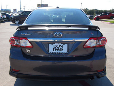toyota corolla 2013 magnetic gray sedan s gasoline 4 cylinders front wheel drive automatic 76011