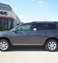 toyota highlander 2012 gray suv gasoline 6 cylinders front wheel drive automatic 76011