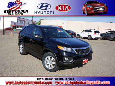 kia sorento 2013 black lx gasoline 6 cylinders front wheel drive automatic 78550