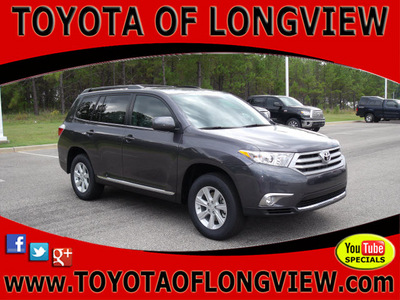 toyota highlander 2012 gray suv se gasoline 6 cylinders front wheel drive automatic 75604