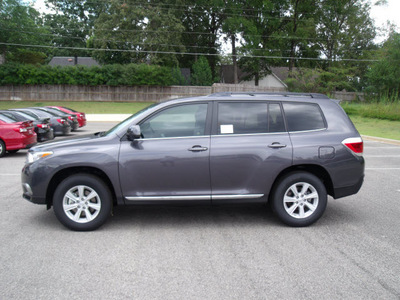 toyota highlander 2012 gray suv se gasoline 6 cylinders front wheel drive automatic 75604