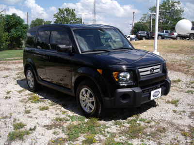 honda element 2007 black suv ex gasoline 4 cylinders all whee drive automatic 75606