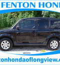 honda element 2007 black suv ex gasoline 4 cylinders all whee drive automatic 75606