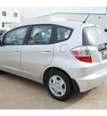 honda fit 2013 silver hatchback gasoline 4 cylinders front wheel drive automatic 77034